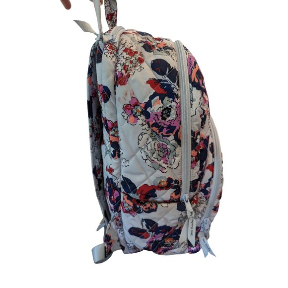 Vera Bradley Ultralight Exuberant Nylon Water Resistant Floral Backpack Pink main image 10